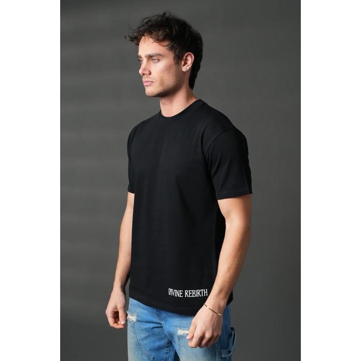 T-SHIRT OVERSIZE LL11089 NOIR