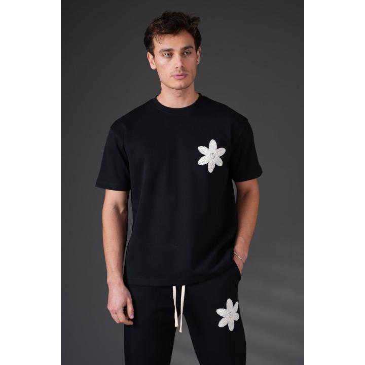 T-shirt fleur IKAO